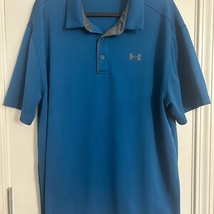 Under Armour Men's Blue Polo Shirt